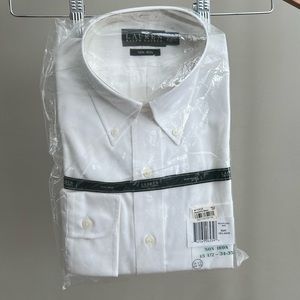 No iron Ralph Lauren button down dress shirt 15 1/2 34